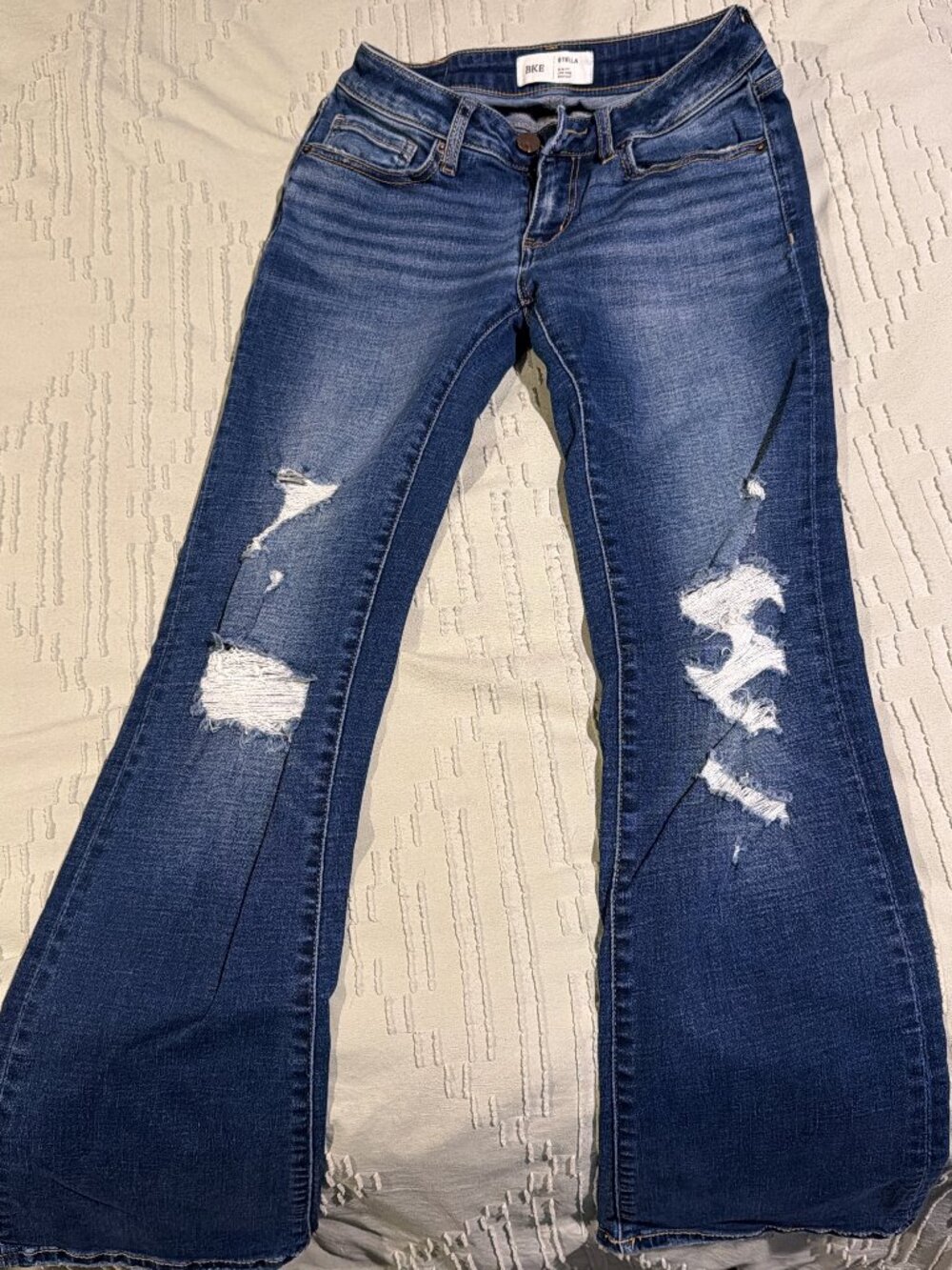 Women's BKE low rise bootcut jeans